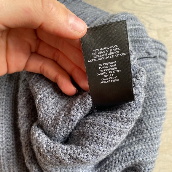 NWOT - Wilfred Montpellier Dress in Grey - XXS - Picture 6 of 6